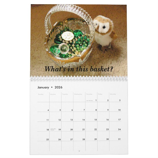 Calendario Libro de Hootin Annie (Jan 2026)