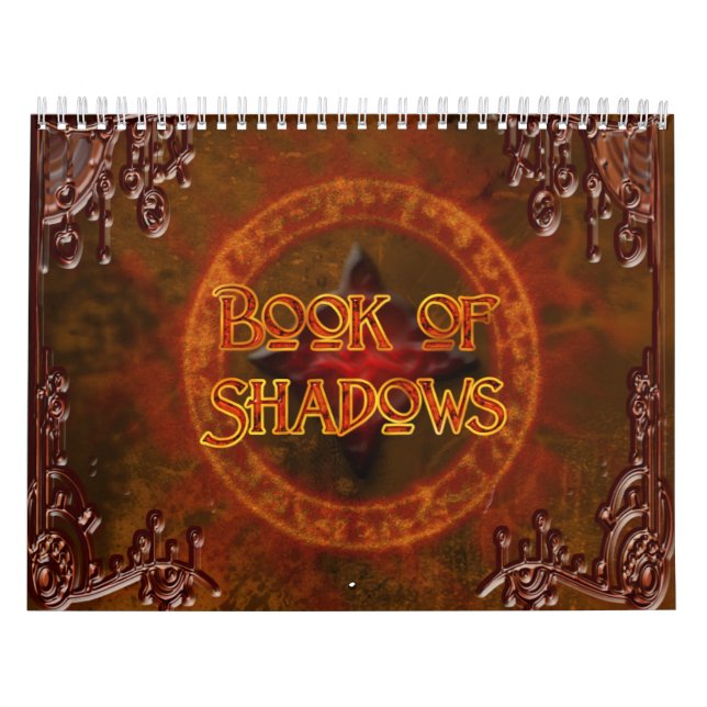 Calendario - Libro de las Sombras (Tapa)