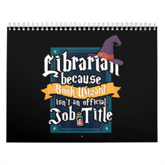 Calendario Libros completos leyendo libros presentes bibliote