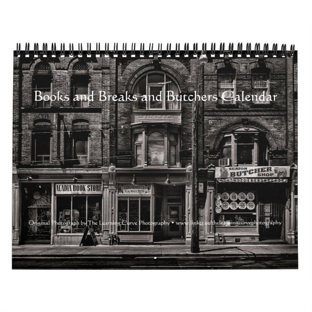 Calendario Libros y descansos y carniceros (Tapa)