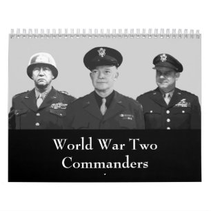 Calendario Líderes aliados de WW2