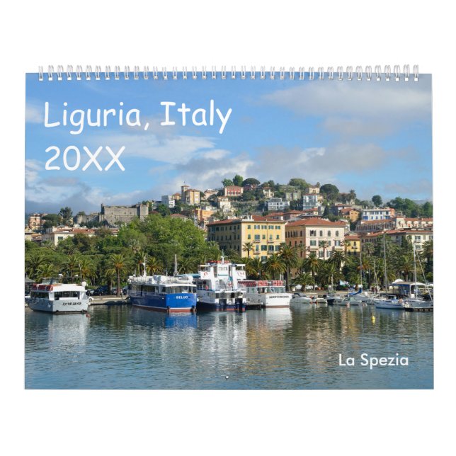 Calendario Liguria, Italia (Tapa)