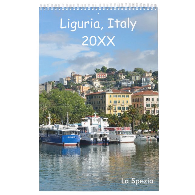 Calendario Liguria, Italia (Tapa)