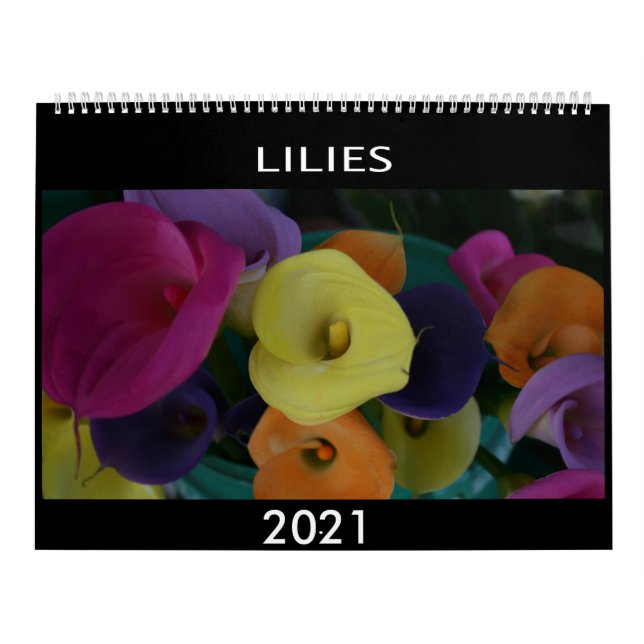 Calendario Lilies 2021 (Tapa)