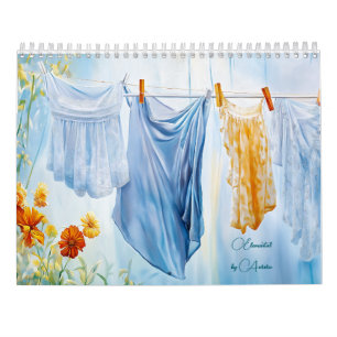 Calendario Líneas de ropa elementales