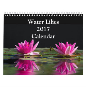 Calendario Lirios de agua 2017