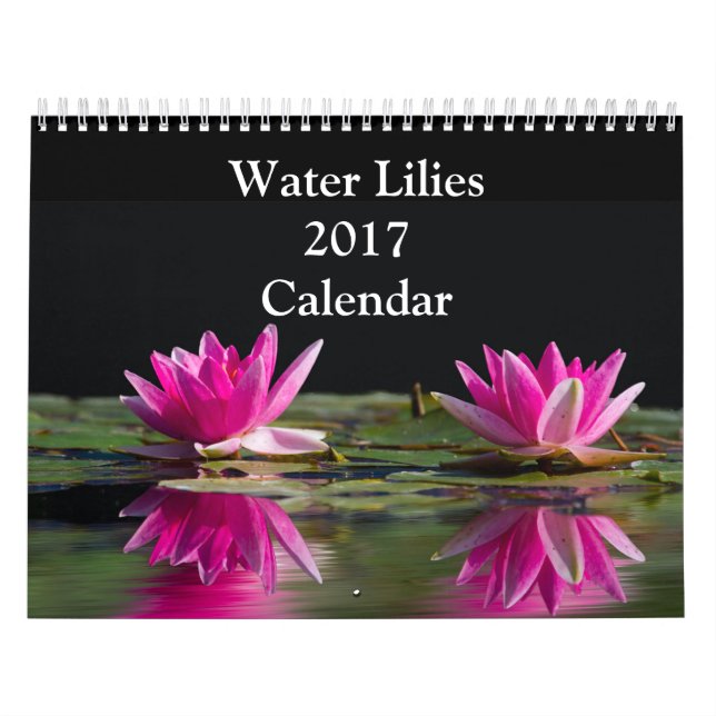 Calendario Lirios de agua 2017 (Tapa)