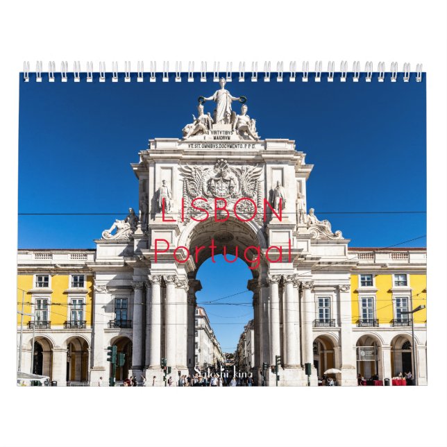 Calendario Lisboa Portugal (Tapa)