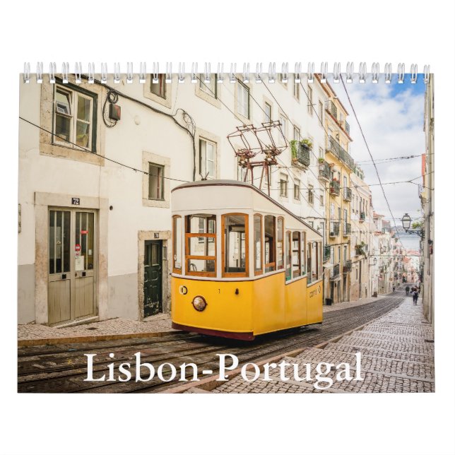 Calendario Lisbon-Portugal Calendar (Tapa)