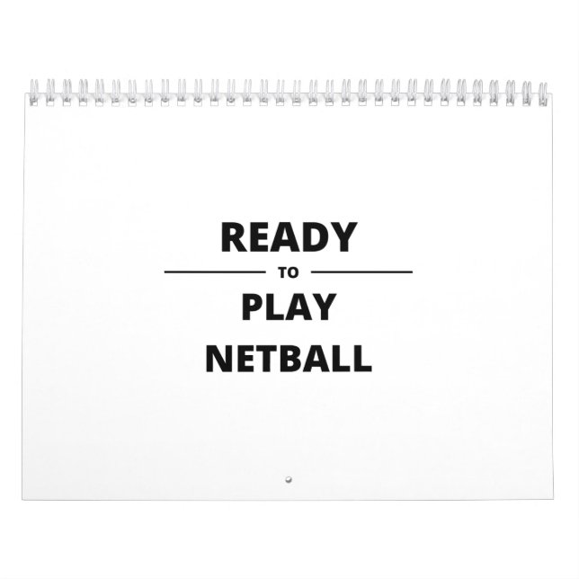 CALENDARIO LISTO PARA JUGAR NETBALL (Tapa)