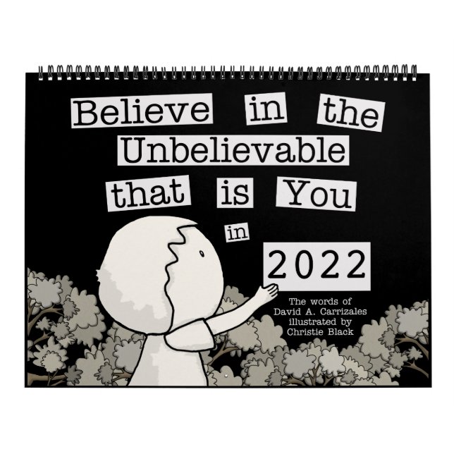 Calendario Little Boy Arranges Words 2022 (Large) Calendar (Tapa)