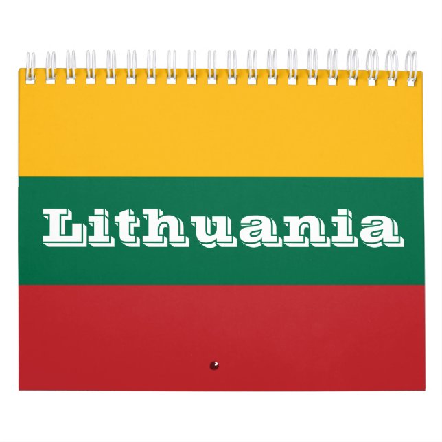 Calendario Lituania (Tapa)