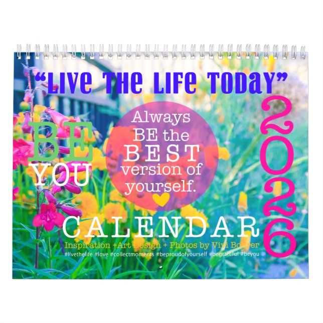 Calendario LIVE THE LIFE TODAY ::  TWENTY 26 Calendar (Tapa)
