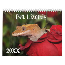 Calendario Lizards mascota