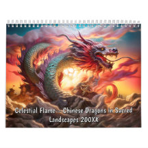 Llama Celestial – Dragones Chinos en Paisajes Sagr