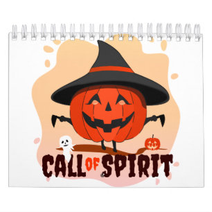 Calendario Llamado de Espíritu de Halloween