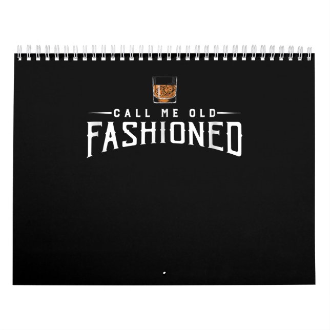 Calendario Llámame Whisky Antiguo (Tapa)