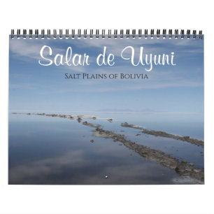 Calendario llanuras de sal de uyuni