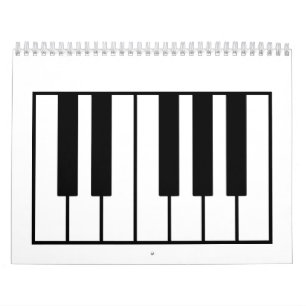 Calendario Llaves del piano