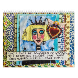 calendario LLENADO DE MÚN ARTE del CHICA