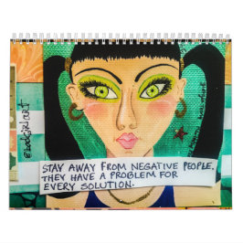 calendario LLENADO DE MÚN ARTE del CHICA