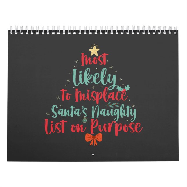 Calendario Lo más probable es que no reemplace a la mala list (Tapa)