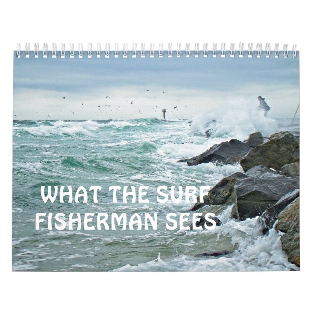 Calendario - LO QUE VE EL PESCADOR DEL SURF (Tapa)