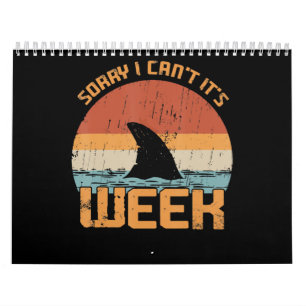 Calendario Lo siento, no puedo ser regalos graciosos de la ép