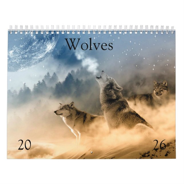 Calendario Lobos  (Tapa)