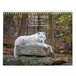 Calendario Lobos en otoño de 2024