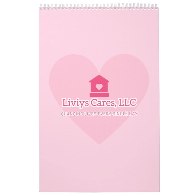 Calendario Logotipo de Liviys Cares (Tapa)