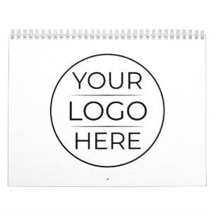 Calendario Logotipo de Marca de Negocios Modernos