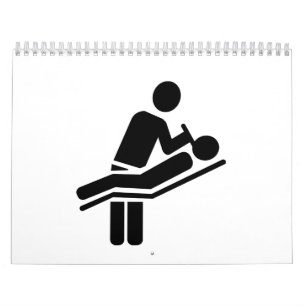 Calendario Logotipo del dentista