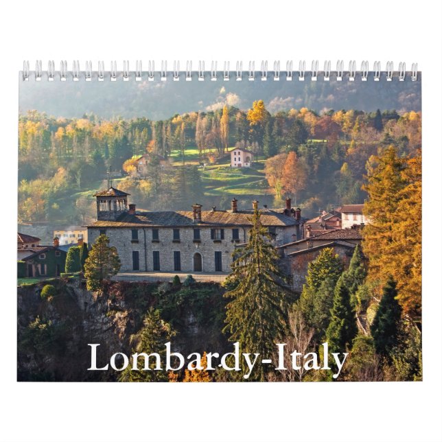 Calendario Lombardía-Italia (Tapa)