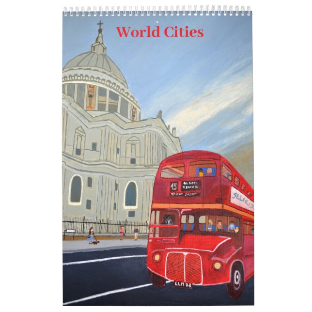 Calendario London Red Bus Calendar  (Tapa)