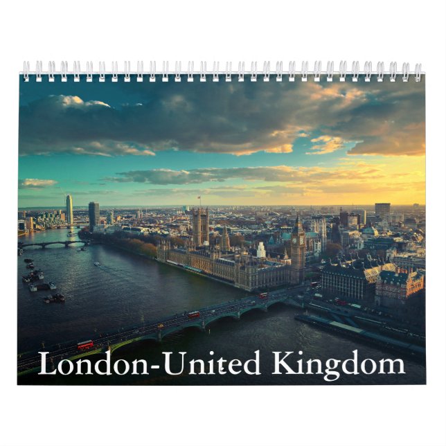 Calendario London-United Kingdom Calendar (Tapa)