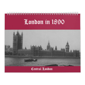 Calendario Londres 1890
