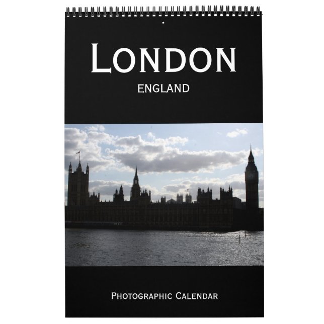 Calendario londres inglaterra (Tapa)