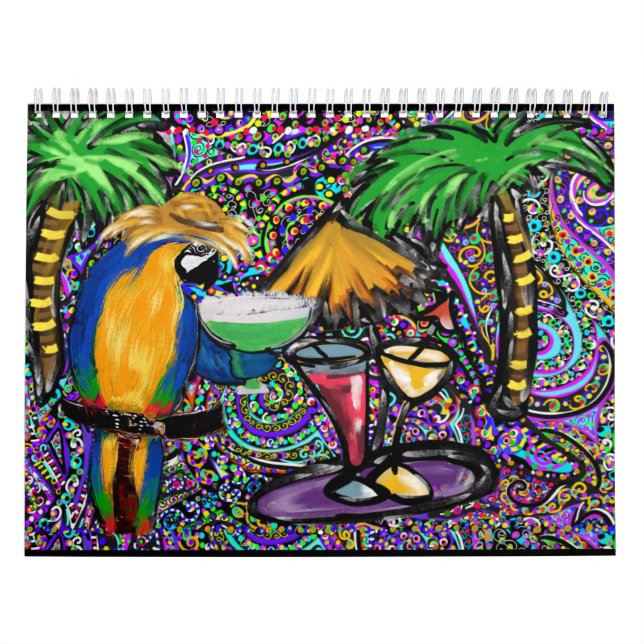 Calendario loros (Tapa)