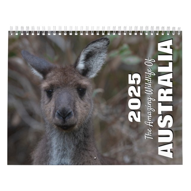 Calendario Los asombrosos animales salvajes de Australia (Tapa)