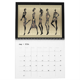 Calendario ¡Los Chicas negros rockean!