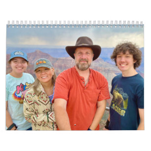 Calendario los cuatro años con la familia