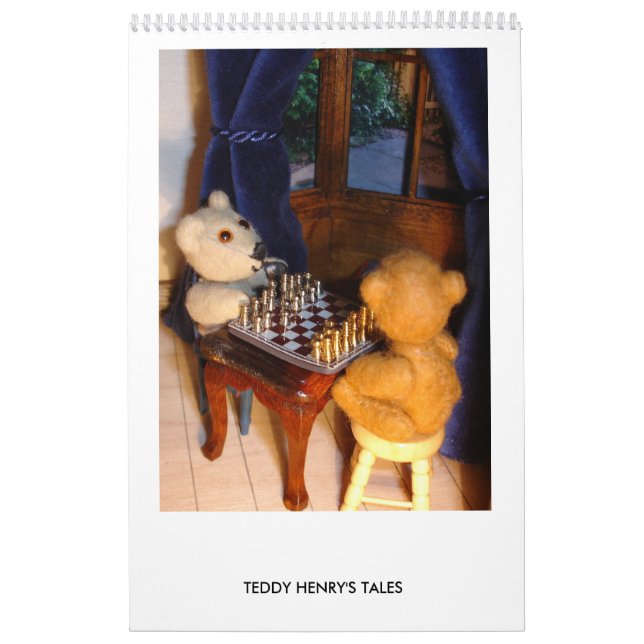 Calendario Los cuentos de Henry del peluche (Tapa)