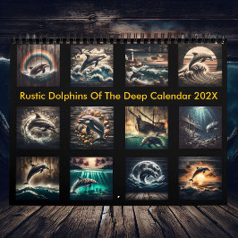 Calendario Los delfines rusos de la profundidad de 2025