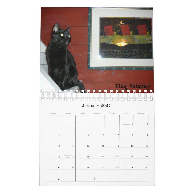 Calendario Los gatos de Swede Hill, 2009 (Jan 2027)