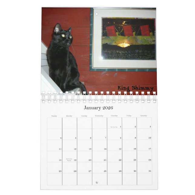 Calendario Los gatos de Swede Hill, 2009 (Jan 2026)