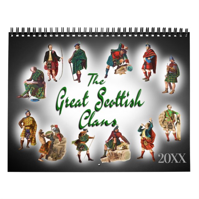 Calendario Los grandes clanes escoceses (Tapa)