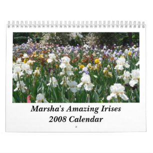 Calendario Los iris asombrosos de Marsha Cale 2008…