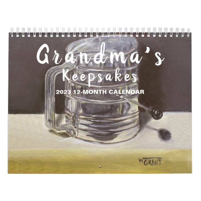 Calendario Los Keepsakes de la Abuela (Tapa)