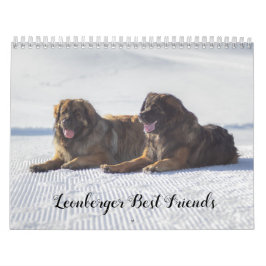 Calendario Los mejores amigos de Leonberger